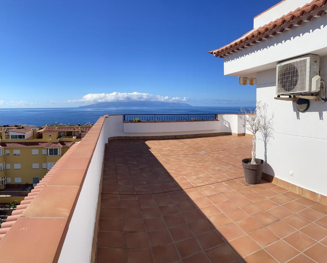 Amazing Duplex With Large Terrace And Sea Views Apartamento Puerto de Santiago  Exterior foto