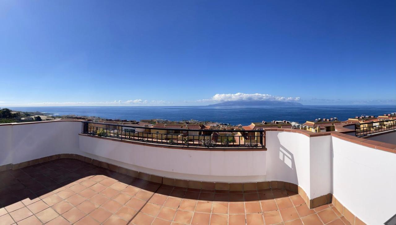 Amazing Duplex With Large Terrace And Sea Views Apartamento Puerto de Santiago  Exterior foto
