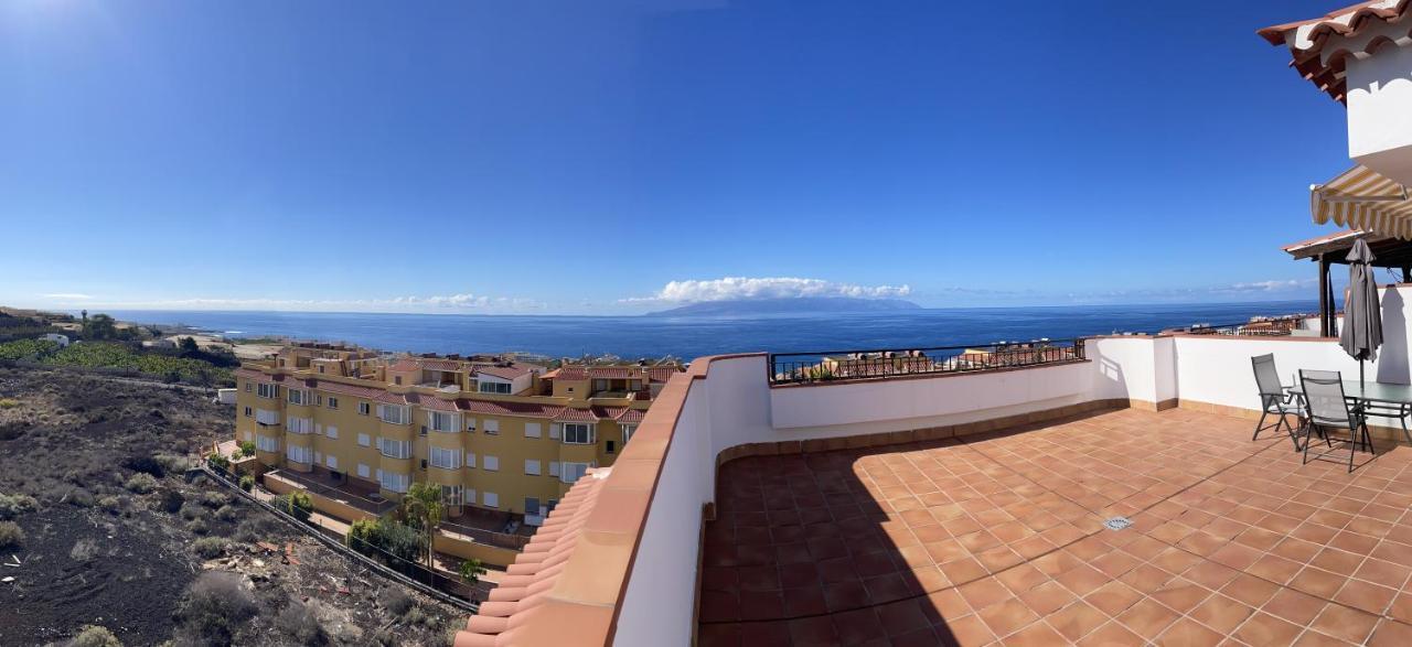 Amazing Duplex With Large Terrace And Sea Views Apartamento Puerto de Santiago  Exterior foto