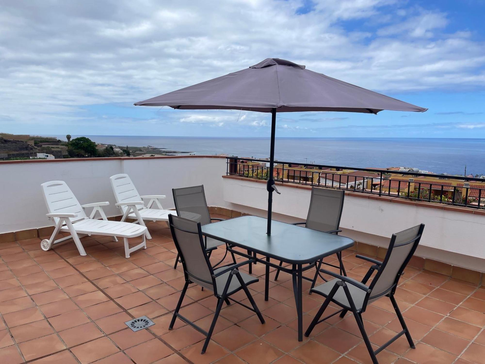 Amazing Duplex With Large Terrace And Sea Views Apartamento Puerto de Santiago  Exterior foto